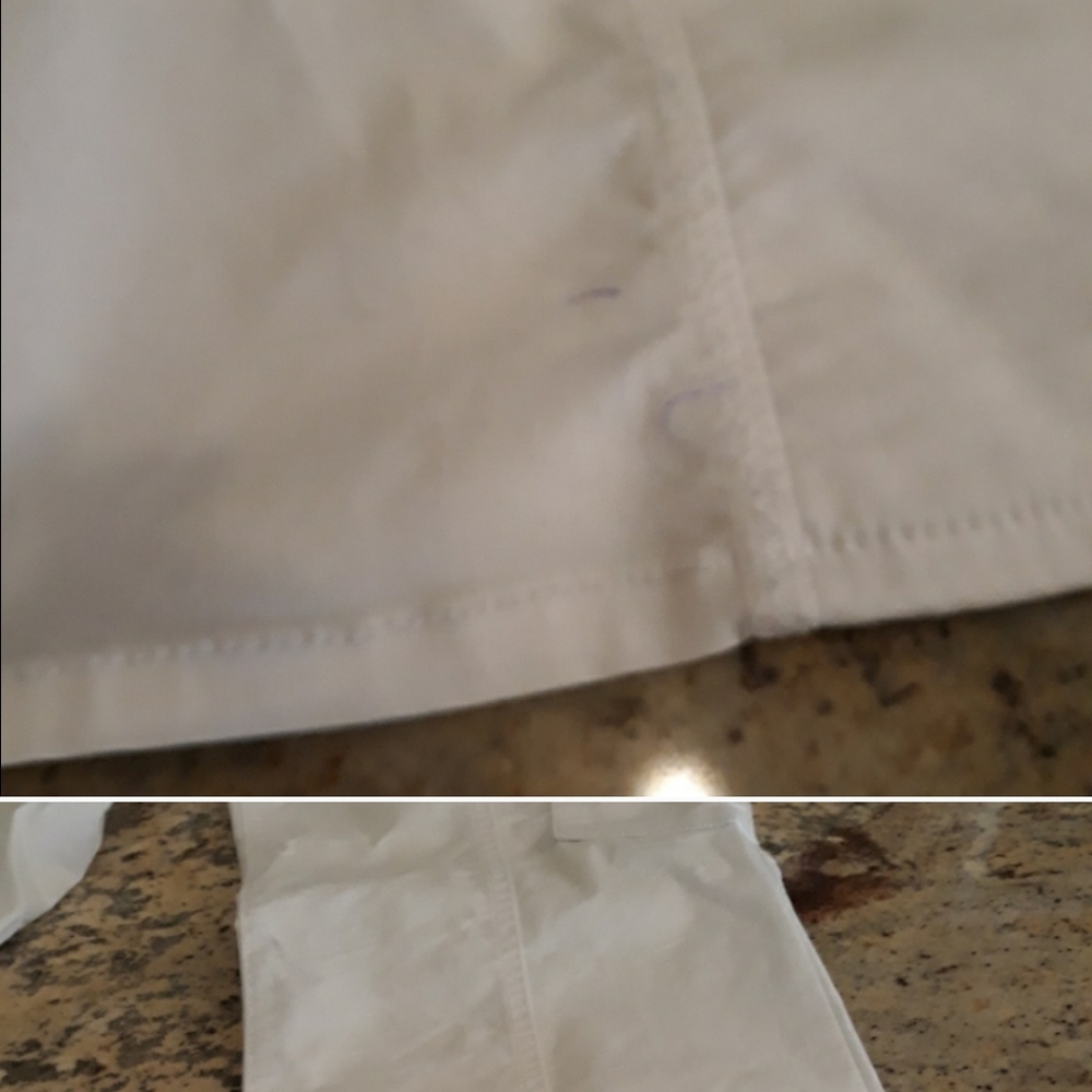 White scrub set - Picture 3 of 8